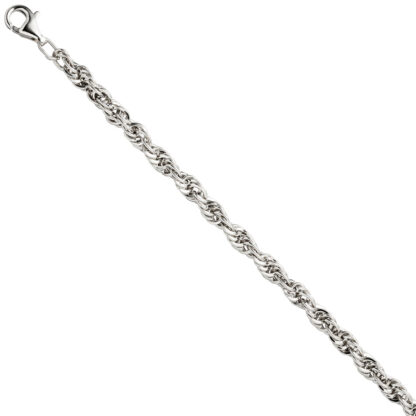 Kordelarmband 925 Silber 21 cm 5,2 mm – Bild 2