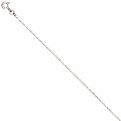 Venezianerkette 333 Weißgold 36 cm 1,2 mm – Bild 4