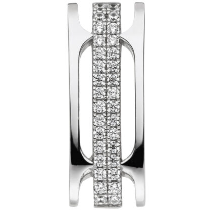 Anhänger 925 Silber mit weißen Zirkonia