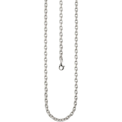 Collier/Ankerkette 925 Silber 3,9 mm 55 cm – Bild 2
