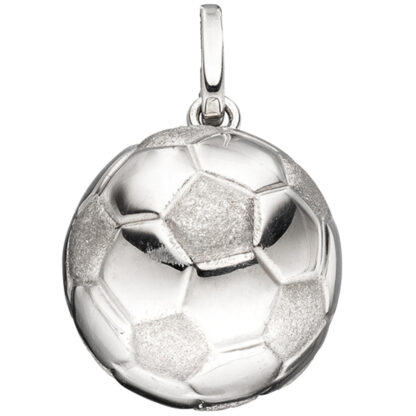 Kinder Collier/Panzerkette mit Anhänger "Fußball" 925 Silber 38 cm – Bild 5