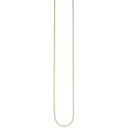 Venezianerkette 925 Silber/vergoldet 1,3 mm 50 cm Federringverschluss – Bild 6