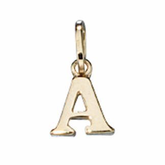 Anhänger Buchstabe "A" 333 Gelbgold