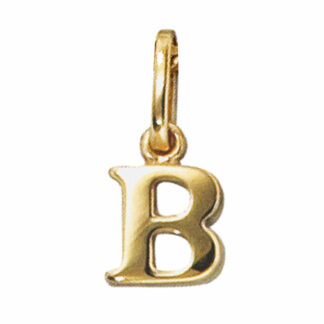 Anhänger Buchstabe "B" 333 Gelbgold