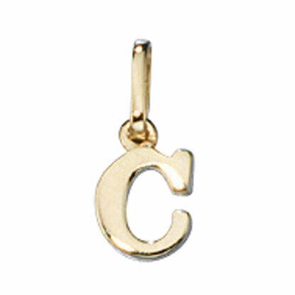 Anhänger Buchstabe "C" 333 Gelbgold