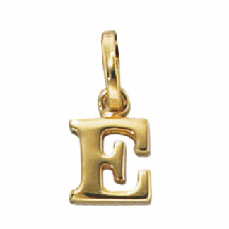 Anhänger Buchstabe "E" 333 Gelbgold