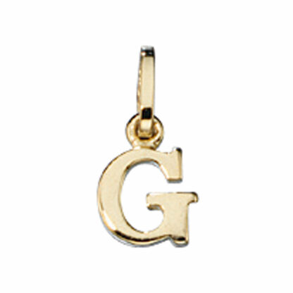 Anhänger Buchstabe "G" 333 Gelbgold