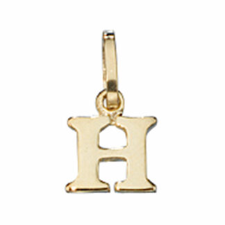 Anhänger Buchstabe "H" 333 Gelbgold