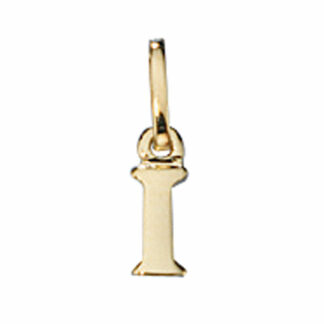 Anhänger Buchstabe "I" 333 Gelbgold