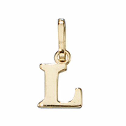 Anhänger Buchstabe "L" 333 Gelbgold