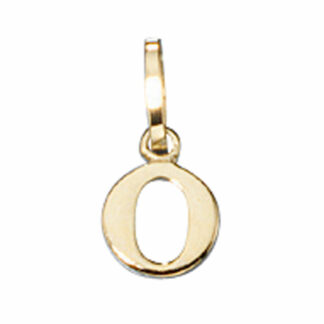Anhänger Buchstabe "O" 333 Gelbgold
