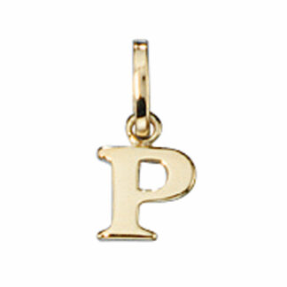 Anhänger Buchstabe "P" 333 Gelbgold
