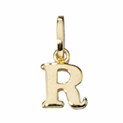 Anhänger Buchstabe "R" 333 Gelbgold