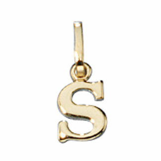 Anhänger Buchstabe "S" 333 Gelbgold