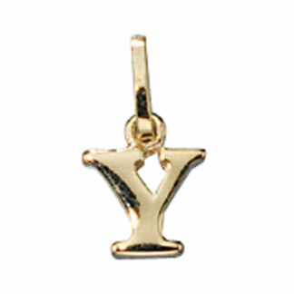 Anhänger Buchstabe "Y" 333 Gelbgold