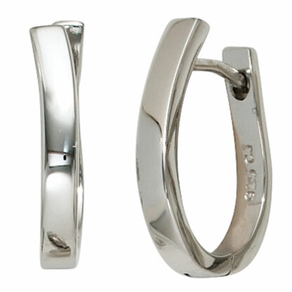 Creolen 925 Silber modern designt