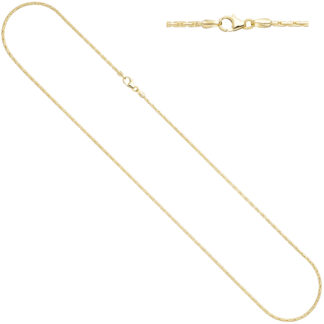 Kobrakette oval 333 Gelbgold 1,7 mm 45 cm