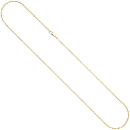 Kobrakette oval 333 Gelbgold 1,7 mm 50 cm – Bild 6