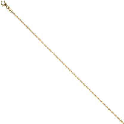 Kobrakette oval 333 Gelbgold 1,7 mm 50 cm – Bild 3