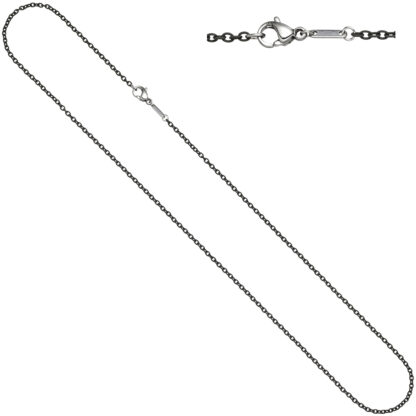 Rundankerkette Edelstahl grau 1,9 mm 45 cm