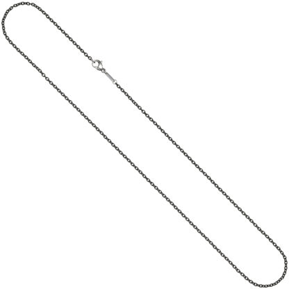 Rundankerkette Edelstahl grau 1,9 mm 45 cm – Bild 4