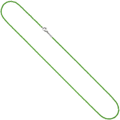 Rundankerkette Edelstahl grün 50 cm 1,9 mm – Bild 3