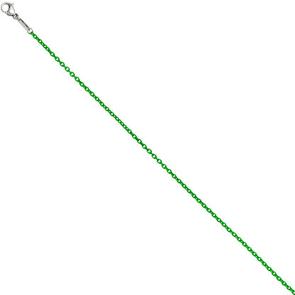 Rundankerkette Edelstahl grün 50 cm 1,9 mm – Bild 2