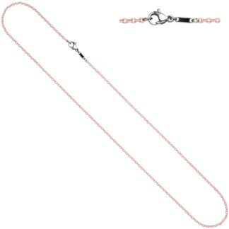 Rundankerkette Edelstahl rosa 50 cm 1,9 mm