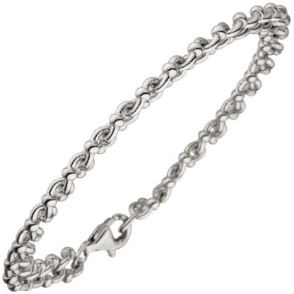 Krebsarmband 925 Silber 21 cm – Bild 3