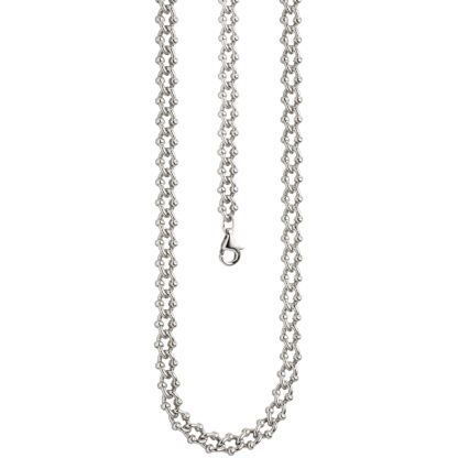 Collier/Krebskette 925 Silber 55 cm – Bild 2