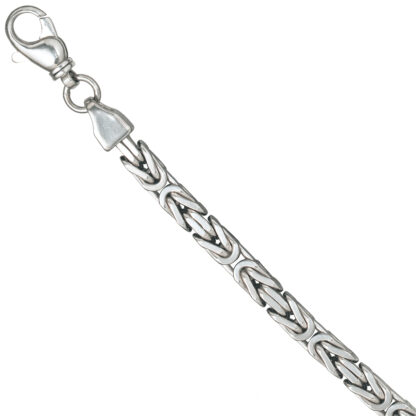 Königsarmband 925 Silber 23 cm 7 mm – Bild 2