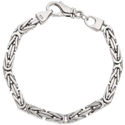 Königsarmband 925 Silber 23 cm 5,9 mm – Bild 4