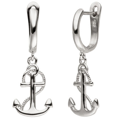 Creolen "Anker" 925 Silber