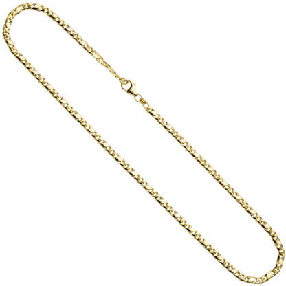 Collier/Halskette 333 Gelbgold massiv ca. 3,8 mm ca. 45 cm – Bild 4
