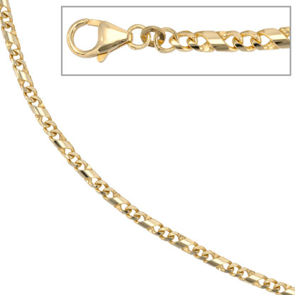 Collier/Halskette 333 Gelbgold massiv ca. 3,8 mm ca. 45 cm – Bild 5