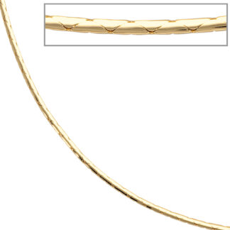 Collier 585 Gelbgold ca. 2,1 mm ca. 42 cm