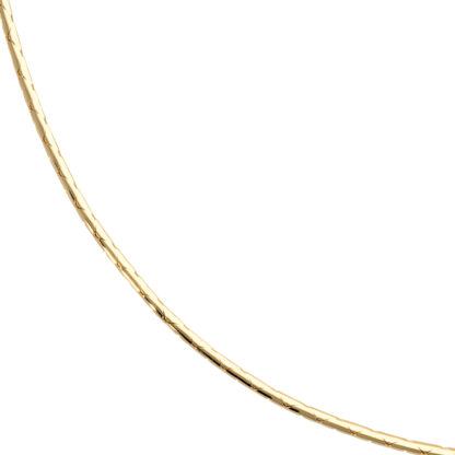 Collier 585 Gelbgold ca. 2,1 mm ca. 42 cm – Bild 2