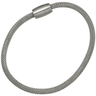 Strumpfarmband Edelstahl 4 mm 19 cm
