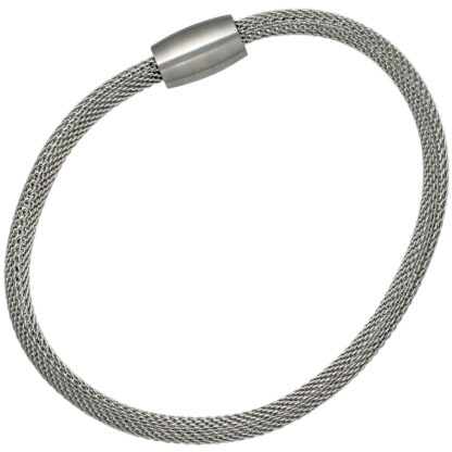 Strumpfarmband Edelstahl 4 mm 19 cm