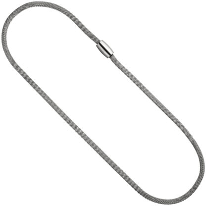 Strumpfkette Edelstahl 4 mm 45 cm