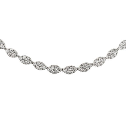 Armband 925 Silber mit 60 Zirkonia weiß – Bild 4