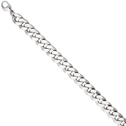 Panzerarmband 925 Silber diamantiert ca. 11,4 mm ca. 23 cm – Bild 2