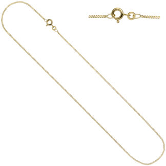 Panzerkette 333 Gelbgold ca. 1,7 mm 36 cm Federringverschluss