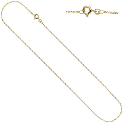 Panzerkette 333 Gelbgold ca. 1,7 mm 38 cm Federringverschluss