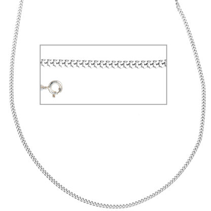 Panzerkette 925 Silber 2 mm 60 cm Federringverschluss – Bild 5