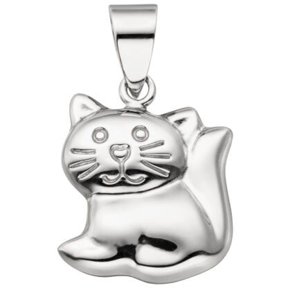 Kinder Anhänger "Katze" 925 Silber