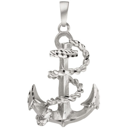 Anhänger "Anker mit Tau" 925 Silber