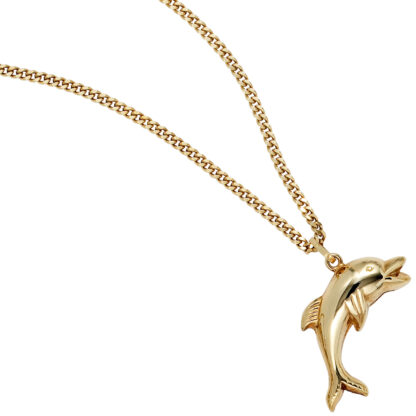 Anhänger "Delfin" 333 Gelbgold – Bild 2