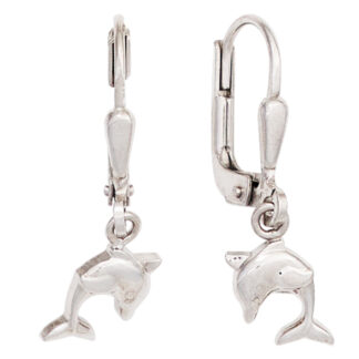 Kinder Boutons "Delfin" 925 Silber