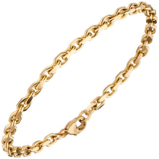 Ankerarmband 585 Rotgold 19 cm